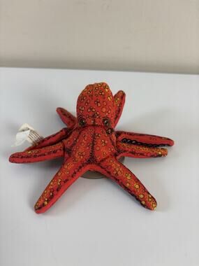 Vtg 2000 Wendy’s Octopus Suction Cup Toy Wild Life Ocean Plush